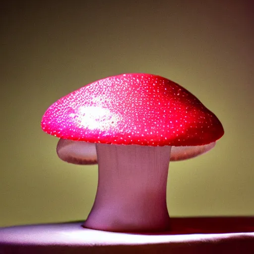 Prompt: mushroom burlesque theater