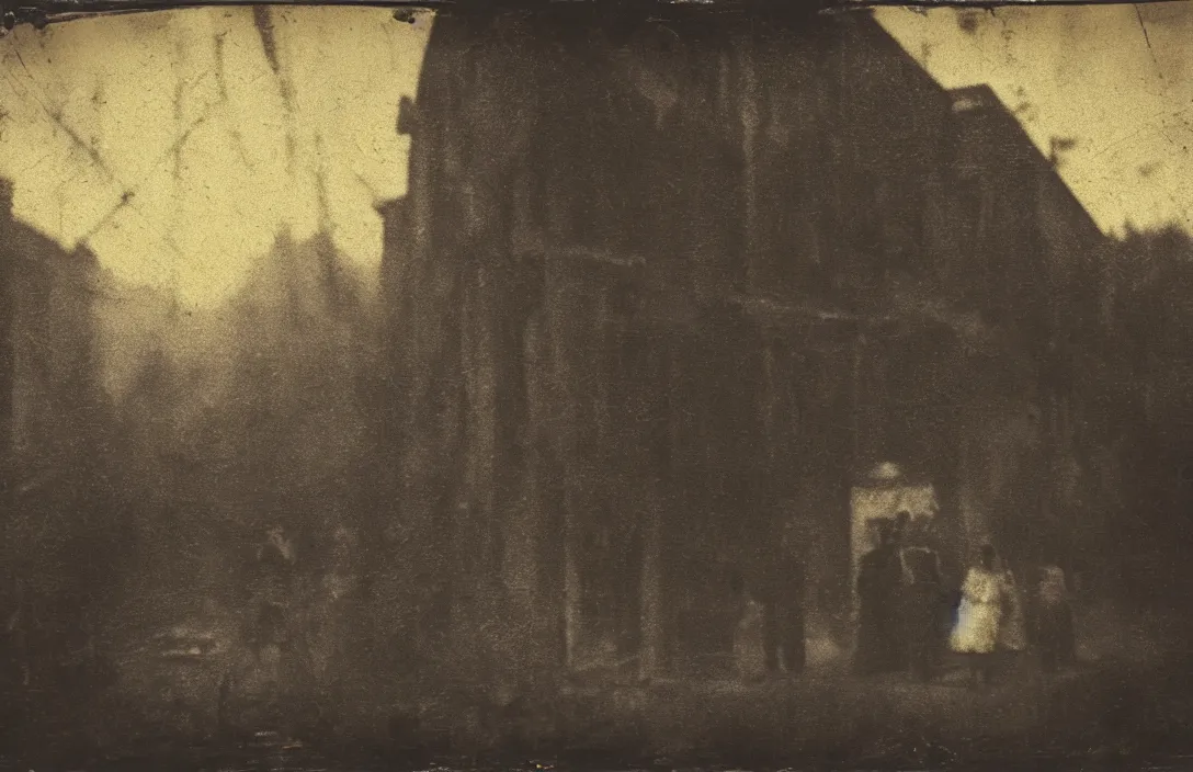 Image similar to pictorial antidote tragedy detail of a past world intact flawless ambrotype from 4 k criterion collection remastered cinematography gory horror film, ominous lighting, evil theme wow photo realistic postprocessing dramatic biblical depictions render by christopher soukup