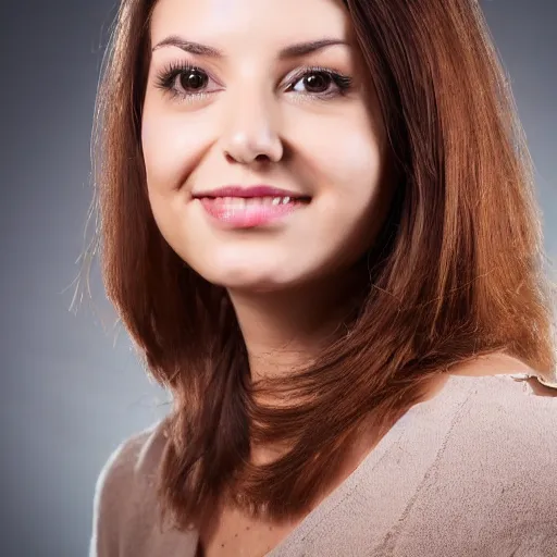 Prompt: studio photo of a beautiful israeli woman, professional photo