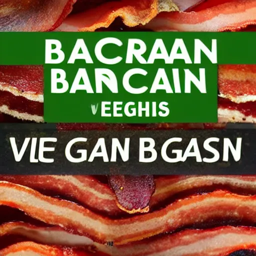 Prompt: vegan bacon