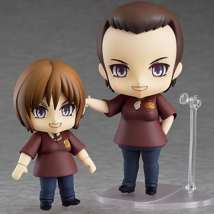 Prompt: tony soprano, an anime nendoroid, figurine, detailed product photo