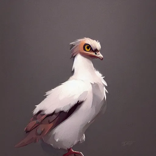 Image similar to Pidgeotto ,Greg rutkowski, Trending artstation, cinematográfica, digital Art