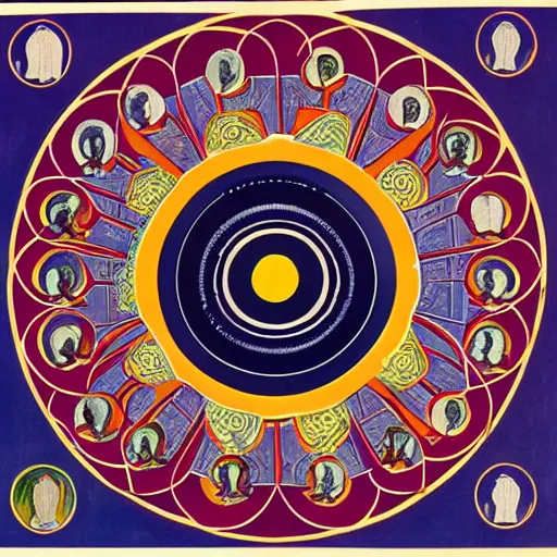 Image similar to the wheel of dhamma