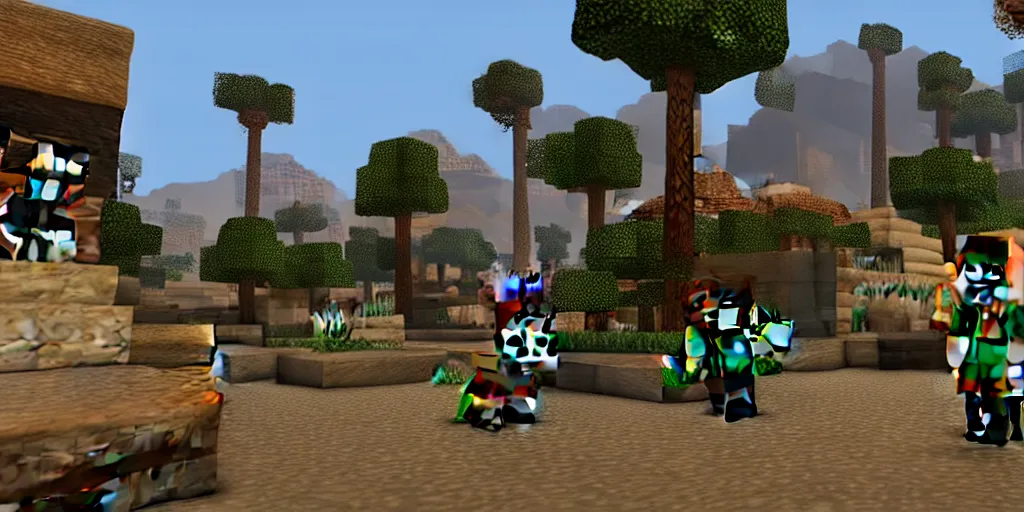 Minecraft Mini Game Heroes Skin Pack