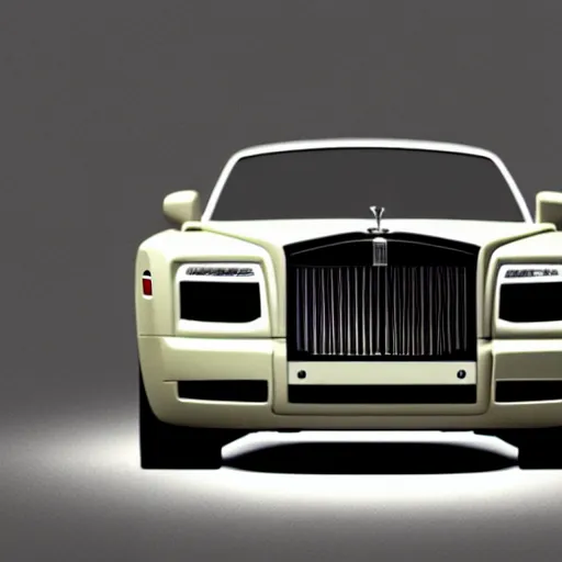 Prompt: a rolls - royce made by lamborghini. 3 d rendering. cinema 4 d.