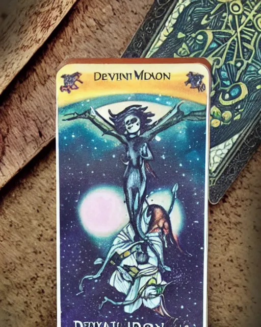 Image similar to Deviant Moon Tarot deck