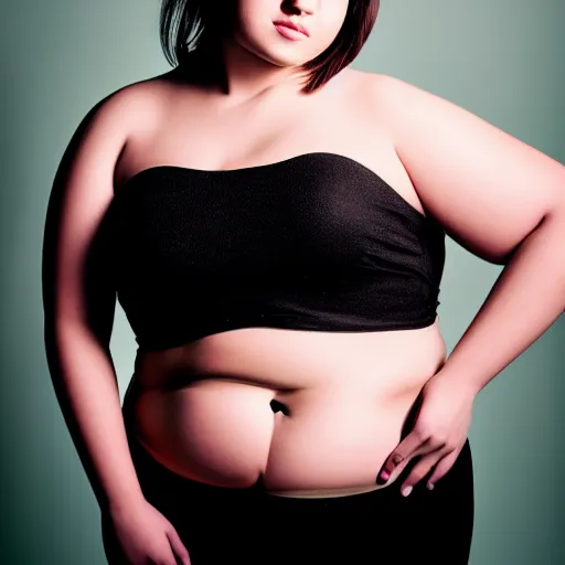 Image similar to etheral obese beauty photographed with x 1 d ii 5 0 c