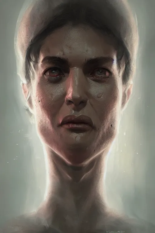 Prompt: headshot portrait, horrifying buyon, illustration, dramatic lighting, cinematic, establishing shot, extremly high detail, photo realistic, cinematic lighting, post processed, concept art, artstation, matte painting, style by eddie mendoza, raphael lacoste, alex ross