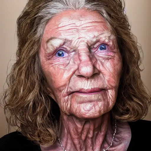 Image similar to stunning award winning hyperrealistic hdr 8 k highly detailed portrait photo of mrs. kerpople as a real human