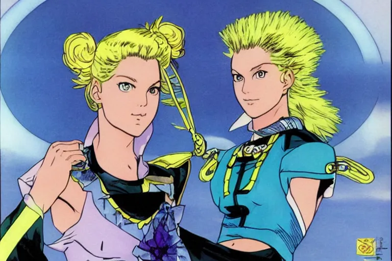 Prompt: xuxa, by Hirohiko Araki