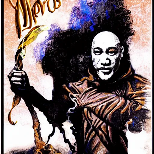 Prompt: morpheus the king of dreams