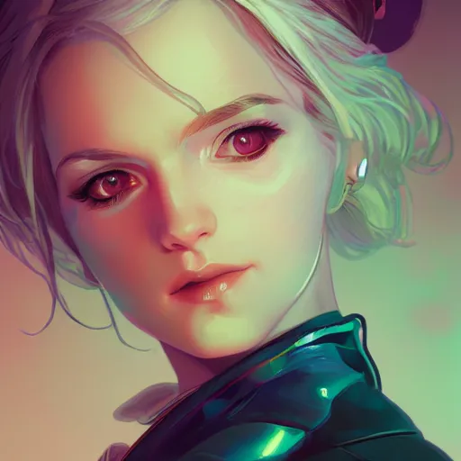 Image similar to Ciri, ambient lighting, 4k, alphonse mucha, lois van baarle, ilya kuvshinov, rossdraws, artstation