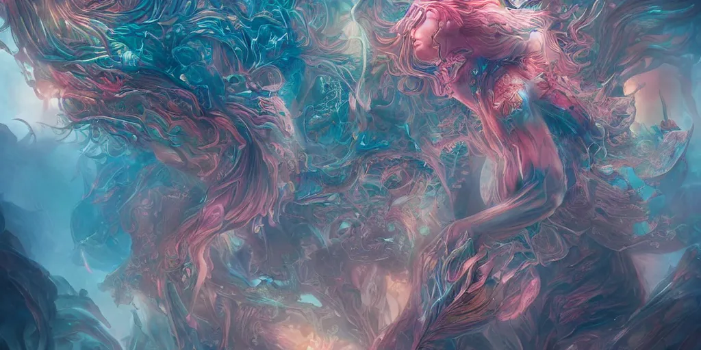 Image similar to dreamscape, ross tran, vivid colors, anatomical, highly detailed sculpture, intricate detailed, ommatidia, 8 k, cinematic atmosphere, post - processing