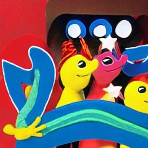 Image similar to Mr. Squiggle and Friends on ABC TV