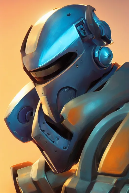 Image similar to epic mask helmet robot ninja portrait stylized as fornite style game design fanart by concept artist gervasio canda, behance hd by jesper ejsing, by rhads, makoto shinkai and lois van baarle, ilya kuvshinov, rossdraws global illumination radiating a glowing aura global illumination ray tracing hdr render in unreal engine 5