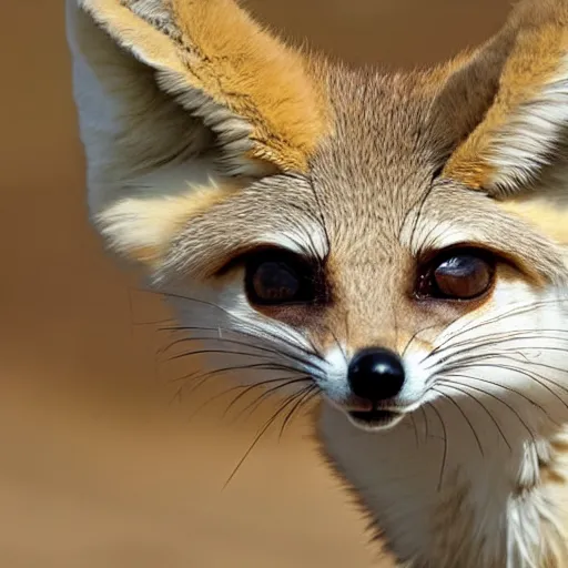 Image similar to angry fennec, sandy, photo