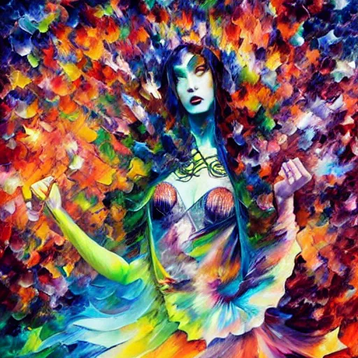 Prompt: psychedelic rave dance party by arthur adams, charlie bowater, leonid afremov, chiho ashima, karol bak, david bates, tom chambers