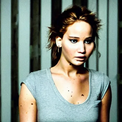 Image similar to Promo picture of Jennifer Lawrence as Lyla Durden Fight Club remake (2029)