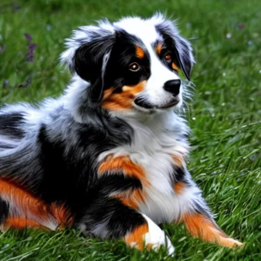 Image similar to australian shepard by neil gaiman