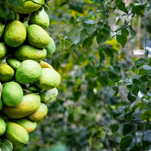 Image similar to emma watson!!!! | as an avacado tree | tall tree | large garden | hyper realistic rendering | canon eos r 3, f / 1. 4, iso 2 0 0, 1 / 1 6 0 s, 8 k, raw, unedited, symmetrical balance, in - frame