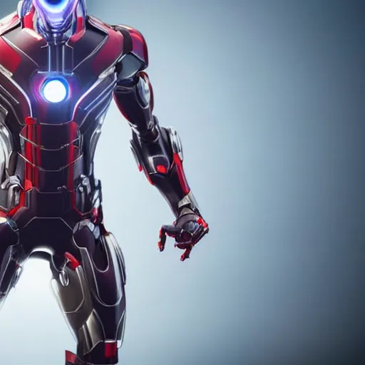 Image similar to still photo of marvel ultron, highly detailed, photorealistic portrait, bright studio setting, studio lighting, crisp quality and light reflections, unreal engine 5 quality render