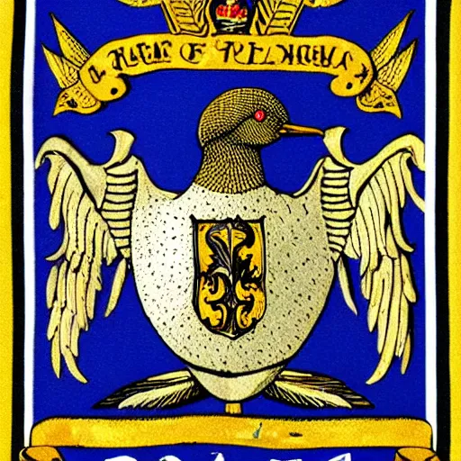 Image similar to loon coat of arms