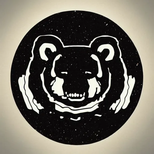 Prompt: Collage, Radiohead logo, Radiohead bear, Radiohead bear logo, Radiohead logo