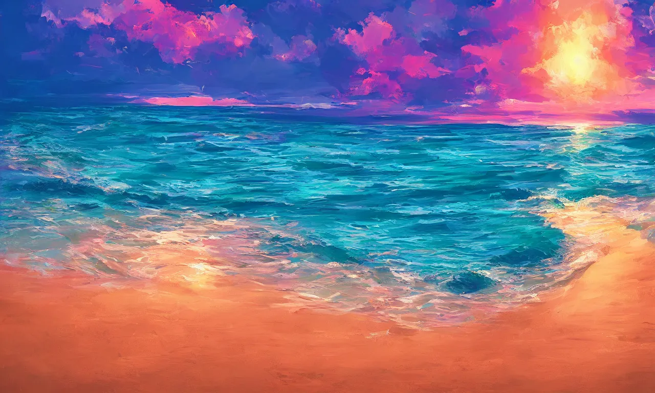 Image similar to paradise beach by alena aenami artworks in 4 k