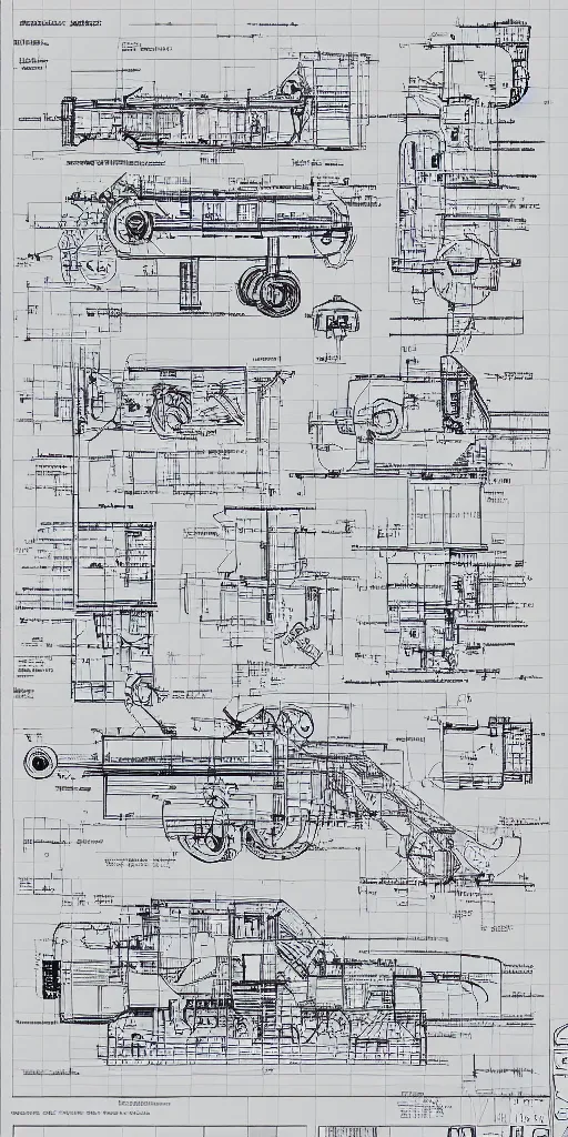 Image similar to robotic cowboy axonometric blueprint, plans, infographic, year 1850