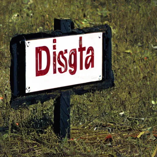 Image similar to disaster - area sign