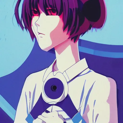 Ayanami Rei from Evangelion anime profile picture by