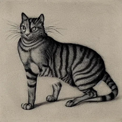 Image similar to “ gray ’ s anatomy ” aquatint etching feline veterinary diagram optical illusion 1 0 2 4 x 1 0 2 4