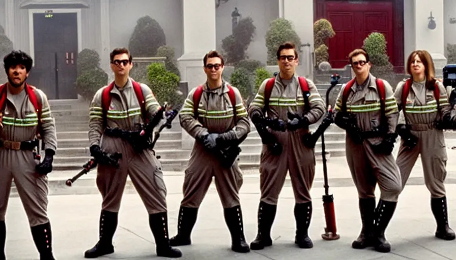 Prompt: big budget remake of ghostbusters