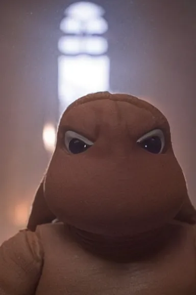 Image similar to very very intricate photorealistic photo of a goomba in an episode of game of thrones, photo is in focus with detailed atmospheric lighting, award - winning details