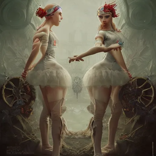 Image similar to ultra realist soft painting of a single attractive cheerleader female sillicon skin tight gothic cloths, curiosities carnival, partial symmetry accurate features, very intricate details, futuristic sport arena, focus, curvy, artstyle Tom Bagshaw, award winning