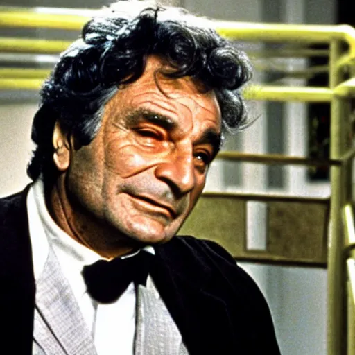 Prompt: Columbo (Peter Falk) 1986