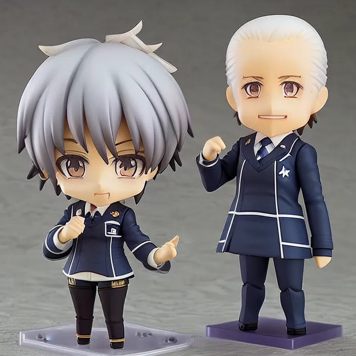 Image similar to anime nendoroid of joe Biden, fantasy, figuring