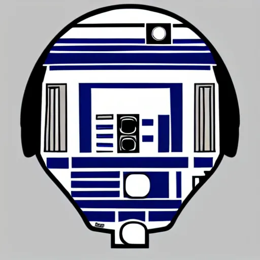 Image similar to r 2 d 2 in the style of mutable instruments clouds