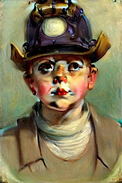 Image similar to ( ( ( ( ( 2 0 5 0 s retro future 1 0 year old boy super scientest in space pirate mechanics costume full portrait. muted colors. ) ) ) ) ) by jean baptiste monge, james avati!!!!!!!!!!!!!!!!!!!!!!!!!!!!!