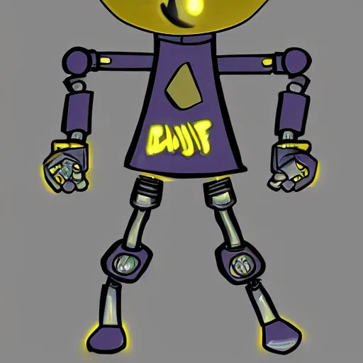 Image similar to Robotic bill cipher, ultrarealistic cartoon style