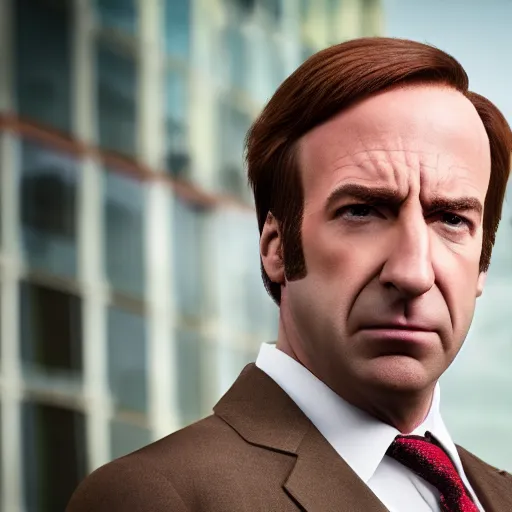 Image similar to super high quality saul goodman, realistic photorealistic high-resolution saul Goodman, very saul goodman, high def, saul, saul Goodman, better call saul, better call saul Goodman, 8k, 4k, professional, depth of field, sigma art 85mm f1.4, large sensor dslr, professional photo, saul goodman, very very saul goodman