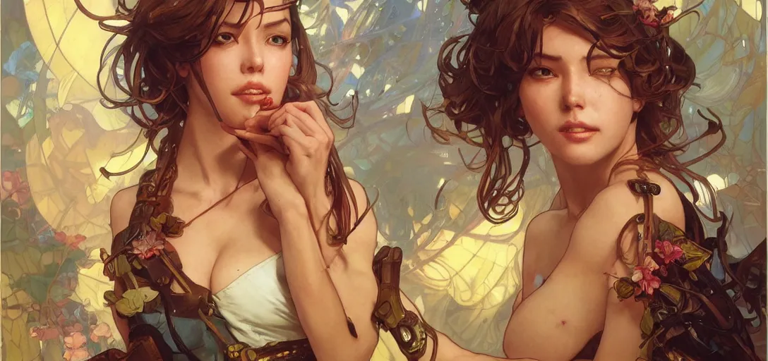 Image similar to Cindy Aurum by Stanley Artgerm Lau, greg rutkowski, thomas kindkade, alphonse mucha, loish, norman Rockwel