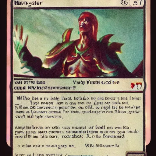Prompt: valuable first Magic the Gathering card found from 1962
