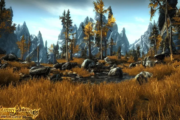 Prompt: fantasy world, skyrim, ultra realistic!!!, clear weather, golden hour, sharp focus