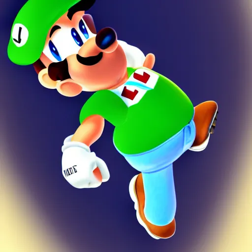 Image similar to luigi as a skater, vector art, artstation, 8 k, high detalied, cgsociety,