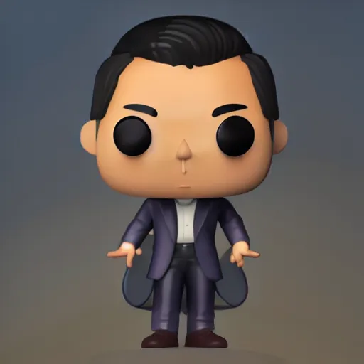 Image similar to jose rizal as a pop funko, 3 d octane render,