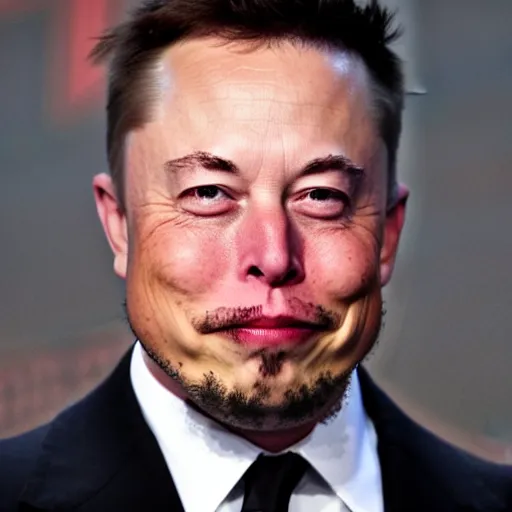 Image similar to bearded elon musk