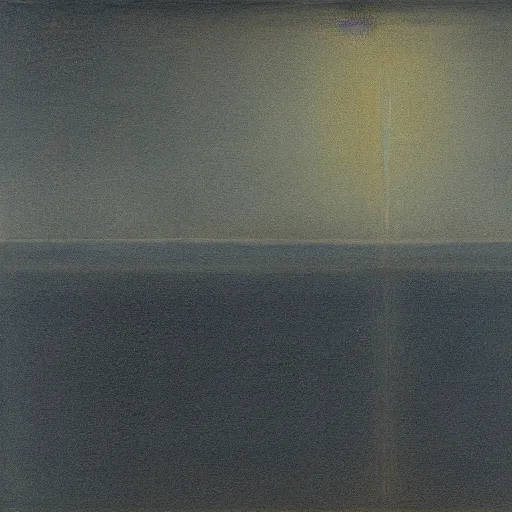 Image similar to the abstract painting'arctic void ', by caspar david friedrich!!!, by rothko!!!