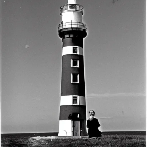 Image similar to the tallest lighthouse, 1968 photo