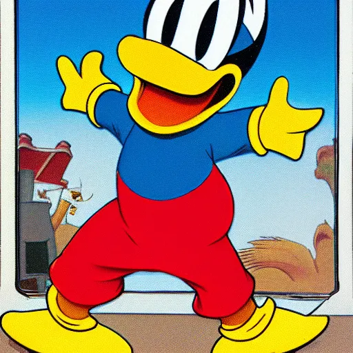 Prompt: donald duck